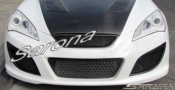 Custom Hyundai Genesis Coupe Front Bumper  (2009 - 2012) - $590.00 (Part #HY-002-FB)